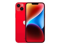 Apple iPhone 14 Plus - (PRODUCT) RED - röd - 5G smartphone - 256 GB - GSM MQ573QN/A