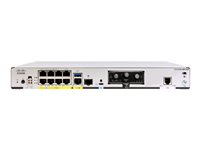 Cisco Integrated Services Router 1127 - router - DSL-modem - skrivbordsmodell C1127-8PLTEP