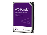 WD Purple WD20PURX - hårddisk - 2 TB - SATA 6Gb/s WD20PURX