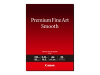 Canon Premium Fine Art Smooth FA-SM2 - fotopapper - slät - 25 ark - A3 Plus - 310 g/m² 1711C014