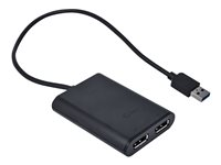 i-Tec USB 3.0 A/C Dual DP Adapter - extern videoadapter U3DUAL4KDP