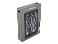 Apricorn Aegis Padlock SSD ASSD-3PL256-1TBF - SSD - 1 TB - USB 3.0 ASSD-3PL256-1TBF