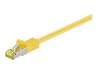 MicroConnect nätverkskabel - 1 m - gul SFTP701Y
