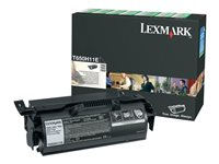 Lexmark - Lång livslängd - svart - original - tonerkassett - LCCP, LRP T650H11E
