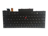 Lite-On - ersättningstangentbord för bärbar dator - med Trackpoint - QWERTY - brittisk Inmatningsenhet 01AX598