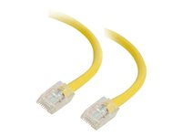 C2G Cat5e Non-Booted Unshielded (UTP) Network Patch Cable - patch-kabel - 3 m - gul 83104