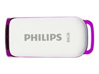 Philips FM64FD70B Snow edition 2.0 - USB flash-enhet - 64 GB FM64FD70B/00