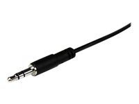 StarTech.com 1m Slim 3.5mm Stereo Extension Audio Cable - M/F - Mini stereo Extension - 3.5mm Extension - heaDPhone Ext cord (MU1MMFS) - ljudförlängningskabel - 1 m MU1MMFS