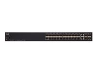 Cisco Small Business SG350-28SFP - switch - 28 portar - Administrerad - rackmonterbar SG350-28SFP-K9-EU