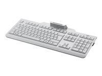 Fujitsu KB 100 SCR - tangentbord - schweizisk - grå Inmatningsenhet S26381-K100-L170