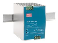 D-Link DIS N480-48 - nätaggregat - 480 Watt DIS-N480-48