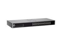 LevelOne FSW-2450 - switch - 24 portar - rackmonterbar 0520924