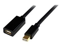 StarTech.com 6 ft Mini DisplayPort 1.2 Video Extension Cable M/F - Mini DisplayPort 4k with HBR2 support - Mini DP Extension Cable 6 feet (MDPEXT6) - DisplayPort-förlängningskabel - 1.8 m MDPEXT6