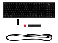 HyperX Alloy Origins - tangentbord - QWERTZ - schweizisk - svart Inmatningsenhet 639N3AA#UUZ