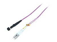 MicroConnect nätverkskabel - 10 m - erika-violett FIB432010-4