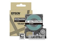 Epson LabelWorks LK-5TBJ - bandpatron - 1 kassett(er) - Rulle (1,8 cm x 8 m) C53S672066