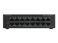 Cisco Small Business SF 100D-16P - switch - 16 portar - ohanterad SF100D-16P-EU-WS