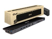 Club 3D CSV-1565 - dockningsstation - USB-C - VGA, HDMI, DP - GigE CSV-1565