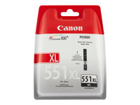 Canon CLI-551BK XL - Lång livslängd - svart - original - bläcktank 6443B001