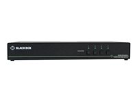 Black Box SECURE NIAP - Single-Head - omkopplare för tangentbord/video/mus/ljud - 4 portar - TAA-kompatibel SS4P-SH-DVI-UCAC