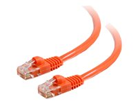 C2G Cat5e Booted Unshielded (UTP) Network Patch Cable - patch-kabel - 5 m - orange 83607