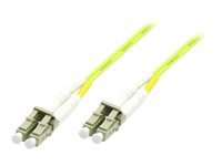 MicroConnect nätverkskabel - 10 m - limegrön FIB551010