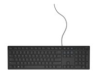 Dell KB216 - tangentbord - AZERTY - fransk - svart Inmatningsenhet 580-ADGU
