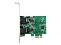 StarTech.com Gigabit PCI Express kortadapter med två portar för servernätverk - PCIe-nätverkskort - nätverksadapter - PCIe - Gigabit Ethernet x 2 ST1000SPEXD4