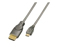 Lindy HDMI to MHL Cable - kabel för video / ljud - MHL / HDMI - 2 m 41567