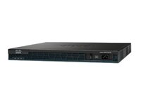 Cisco 2901 Voice Bundle - router - röst/faxmodul - rackmonterbar, väggmonterbar C2901-CME-SRST/K9