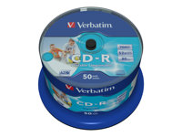 Verbatim DataLifePlus - CD-R x 50 - 700 MB - lagringsmedier 43438