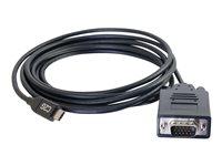 C2G 1ft USB-C to VGA Video Adapter Cable - videokort - VGA / USB - 30.5 cm 26898