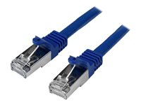 StarTech.com Cat6-patchkabel - skärmad (SFTP) - 5 m, blå - patch-kabel - 5 m - blå N6SPAT5MBL