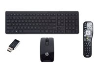 HP - sats med tangentbord, mus och fjärrkontroll - engelska 710946-L31