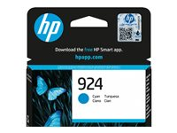 HP 924 - Cyan - original - Officejet - bläckpatron 4K0U3NE#SE1