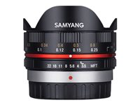 Samyang fisheye-objektiv - 7.5 mm F1230109101