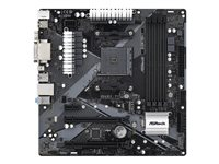 ASRock B450M Pro4-F R2.0 - moderkort - micro ATX - Socket AM4 - AMD B450 90-MXBEX0-A0UAYZ