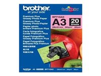 Brother Innobella Premium Plus BP71GA3 - fotopapper - blank - 20 ark - A3 - 260 g/m² BP71GA3