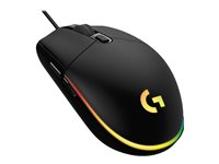 Logitech Gaming Mouse G102 LIGHTSYNC - mus - USB - svart 910-005823