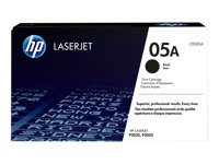 HP 05A - 2-pack - svart - original - LaserJet - tonerkassett (CE505D) CE505D