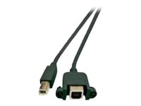 MicroConnect - USB-förlängningskabel - USB typ B till USB - 1.8 m USBABF1PANEL2