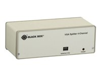 Black Box VGA Video Splitter Kit 4-Channel - linjedelare för video - 4 portar AC057AE-K-R4