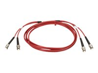 Black Box patch-kabel - 1 m - röd FOCMR62-001M-STST-RD
