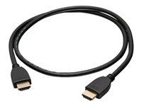C2G 1ft 4K HDMI Cable with Ethernet - High Speed - UltraHD Cable - M/M - HDMI-kabel med Ethernet - 30.48 cm 56781