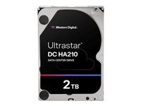 WD Ultrastar DC HA210 HUS722T2TALA604 - hårddisk - 2 TB - SATA 6Gb/s 1W10002