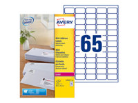Avery - adresslappar - 1625 etikett (er) - A4 L7651-25