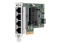 HPE 366T - nätverksadapter - PCIe 2.1 x4 - Gigabit Ethernet x 4 811546-B21