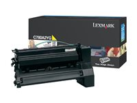 Lexmark - gul - original - tonerkassett - LCCP C780A2YG