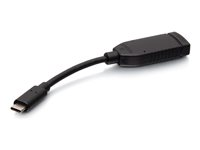 C2G USB C to HDMI Adapter - USB C to HDMI Dongle - 4K 60Hz - M/M - videokort - 16.4 cm C2G30035