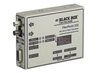 Black Box FlexPoint RS-232 to FibreConverter - medieomvandlare - RS-232 ME660AE-MSC